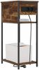vidaXL Nachttisch Geräucherte Eiche 41 x 28 x 76 cm Holzwerkstoff 859577 Bild 3