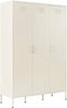 OTTO home Kleiderschrank Siena Schrank Spind Metallschrank mit 3 Türen (Ideal für jeden Wohnraum - Trendsetter) Zeitloser Schlafzimmerschrank Garderobe Multischrank Bild 2