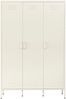 OTTO home Kleiderschrank Siena Schrank Spind Metallschrank mit 3 Türen (Ideal für jeden Wohnraum - Trendsetter) Zeitloser Schlafzimmerschrank Garderobe Multischrank Bild 4