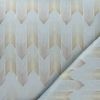 Estella Mako Jersey Bettwäsche 135x200 Cielo grau Zickzack silber 6613-810 Bild 3