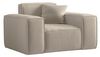 Sessel Designersessel CELES PREMIUM in Stoff Opera Velvet Beige Bild 3