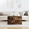 vidaXL Couchtisch mit Schubladen Räuchereiche 70,5x70x40 cm 3328412 Bild 3