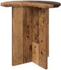 vidaXL Beistelltisch mit Speicher Altholz Ø 39 x 38 cm Holzwerkstoff 8001093 Bild 2