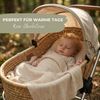 Babydecke DIKOS® aus *100%* Bio Baumwolle, Strickdecke, Geschenk zur Geburt, DIKOS, PREMIUM Qualität, Sommerdecke Ajour, 75x100, atmungsaktiv, weich Bild 4