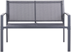 Lounge Set mit Tisch 4-Sitzer TAVOLETO Metall Dunkelgrau Bild 5