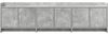 vidaXL TV-Schränk 168 x 33 x 47 cm Betongrau Holzwerkstoff 8011206 Bild 4