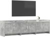 vidaXL TV-Schränk 168 x 33 x 47 cm Betongrau Holzwerkstoff 8011206 Bild 2