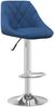vidaXL Barhocker 2 Stk. Blau Samt 335309 Bild 3