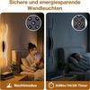 Lapalife Wandleuchte LED Dimmbar Akku Wandleuchte mit Fernbedienung, Kabellose, 3000K-6000K, 10000mAh mit Timing Nachttischlampe für Wohnzimmer Bild 4