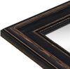 WANDStyle Wandspiegel H550 aus Massivholz in Schwarz 50 x 60 cm im Stil Antik Bild 4