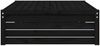 vidaXL Gartenhocker Schwarz 120x80 cm Massivholz Kiefer 825755 Bild 5