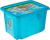 keeeper Aufbewahrungsbox 1x Paw Patrol Aufbewahrungsbox mit Deckel, Dreh- und stapelbar 30 l (1 St), Für Kinder, Karolina, Fresh Blue Transparent Bild 3