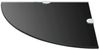 vidaXL Eckregale 2 Stk. mit Verchromten Halterungen Glas Schwarz 3051595 Bild 3