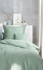 Hahn Renforce Bettwäsche 240x220 stonewashed olive khaki grün uni 123061-518 Bild 3