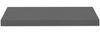 vidaXL Schweberegal Hochglanz-Grau 60x23,5x3,8 cm MDF 323790 Bild 4