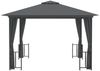 vidaXL Pavillon mit Seitenwänden & Doppeldach 3x3 m Anthrazit 318541 Bild 5