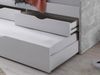 Bettgestell >Georgina< in Beton/weiß - 96x23,5x198cm (BxHxT) Bild 3