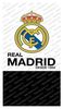Real Madrid Badehandtuch – Weiches & saugstarkes Mikrofaser-Strandtuch 140x70 cm Bild 4