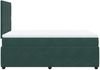 vidaXL Boxspringbett mit Matratze Dunkelgrün 120x190 cm Samt 3292289 Bild 5
