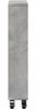 vidaXL Aufbewahrungswagen Schmal Betongrau 48x13x68 cm Holzwerkstoff 855226 Bild 5