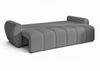 AX LIVING Malatya Big Sofa mit Schlaffunktion Schlafsofa Hellgrau 246 Bild 5