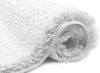 OTTO home Badematte Sanremo, Badvorleger, Badezimmer Teppich, sehr weich, Höhe 30 mm, rutschhemmend beschichtet, schnell trocknend, fußbodenheizungsgeeignet, Polyester, halbrund, Badteppich, unifarben, rechteckig, rund & als 3-tlg. Set erhältlich Bild 4