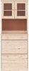 vidaXL Highboard ALTA 77x35x188 cm Massivholz Kiefer 3187777 Bild 3