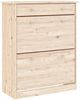 vidaXL Highboard ALTA 77x35x188 cm Massivholz Kiefer 3187777 Bild 4