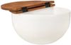 Couchtisch, Sofatisch Weiß 50x27 cm Altholz Massiv Bild 3