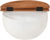 Couchtisch, Sofatisch Weiß 50x27 cm Altholz Massiv Bild 4