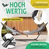KESSER® Hängematte LAKE mit Gestell, für 2 Personen, 200kg Belastbarkeit, Grau Bild 4
