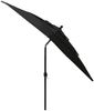 vidaXL Sonnenschirm mit Aluminium-Mast 3-lagig Schwarz 2,5x2,5 m 313842 Bild 4