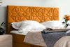 99rooms Montana Boxspringbett 120x200 cm Velours MONOLITH Gelb Bild 3