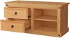TV-Board >Hallfrid< 2 Schubladen, 2 Fächer, in Kiefer natur - 120x57x50cm (BxHxT) Bild 3