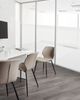 Konferenzstuhl 2er Set HOLLAND Stoff Taupe Bild 3