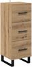 vidaXL Sideboard Artisan-Eiche 34,5 x 34 x 90 cm Holzwerkstoff 881586 Bild 2