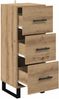 vidaXL Sideboard Artisan-Eiche 34,5 x 34 x 90 cm Holzwerkstoff 881586 Bild 5