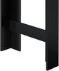 Bartisch Kouvola mit 3 Fächern 110x50x103 cm Schwarz/Walnuss-Optik [en. casa] Bild 5