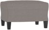 vidaXL Sessel mit Hocker Taupe 60 cm Stoff 3201150 Bild 5