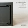 osoltus Premium Lounge Design Alu Beistelltisch Charcoal Grau Lykke Bild 4