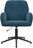 vidaXL Drehstühle 6 Stk. 54 x 55 x 90 cm Blau Samt (V) 3428346 Bild 3