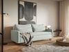 Selsey 'Umpro' 3-Sitzer Sofa mit Schlaffunktion und Bettkasten, Chenille, Mintgrün Bild 3