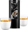 Eisch Becher 2er Set Cosmo Pure White, Trinkbecher, Gläser, Kristallglas, Gold, Reinweiß, 390 ml, 77410416 Bild 5