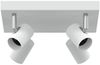 vidaXL Deckenstrahler mit Strahlern Weiß 26,5 x 26 x 11,5 cm Metall 4108186 Bild 2
