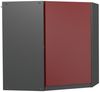 Küchenfront R-Line Rot 36.4 x 59 cm Möbelfront für den Eckhängeschrank Vicco Bild 5