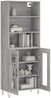 vidaXL Highboard Grau Sonoma 69,5x34x180 cm Holzwerkstoff 3189315 Bild 3