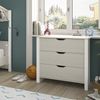 Calicosy Kommode 3 Schubladen Nairobi - L88 x H80 x P43 cm - Grau Bild 2