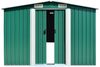 vidaXL Gerätehaus 257x489x181 cm Metall Grün 143348 Bild 2