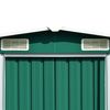 vidaXL Gerätehaus 257x489x181 cm Metall Grün 143348 Bild 5