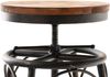 2er Set Barhocker KOZON - Metall Bronze 42x42x70 cm | Barstuhl Drehbar Tresenhocker Tresenstuhl Kneipenhocker Kneipenstuhl Bild 3